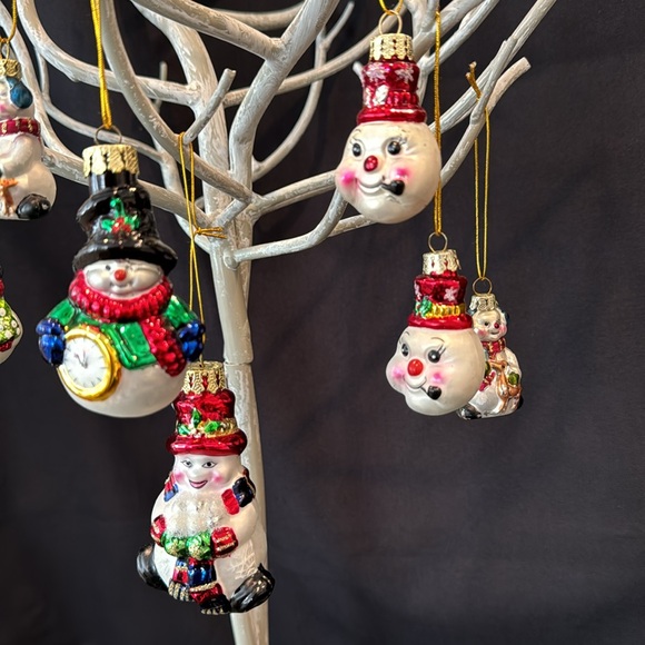 Mercury Glass Snowman
Christmas Ornament bundle ( 11 ) - Picture 2 of 4